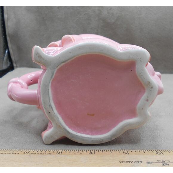 Papel Freelance 3D Little Pigs Stacked Coffee Mug Cup Pigtail Handle Vintage - Picture 8 of 8